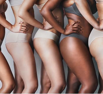 Beautiful ladies skin